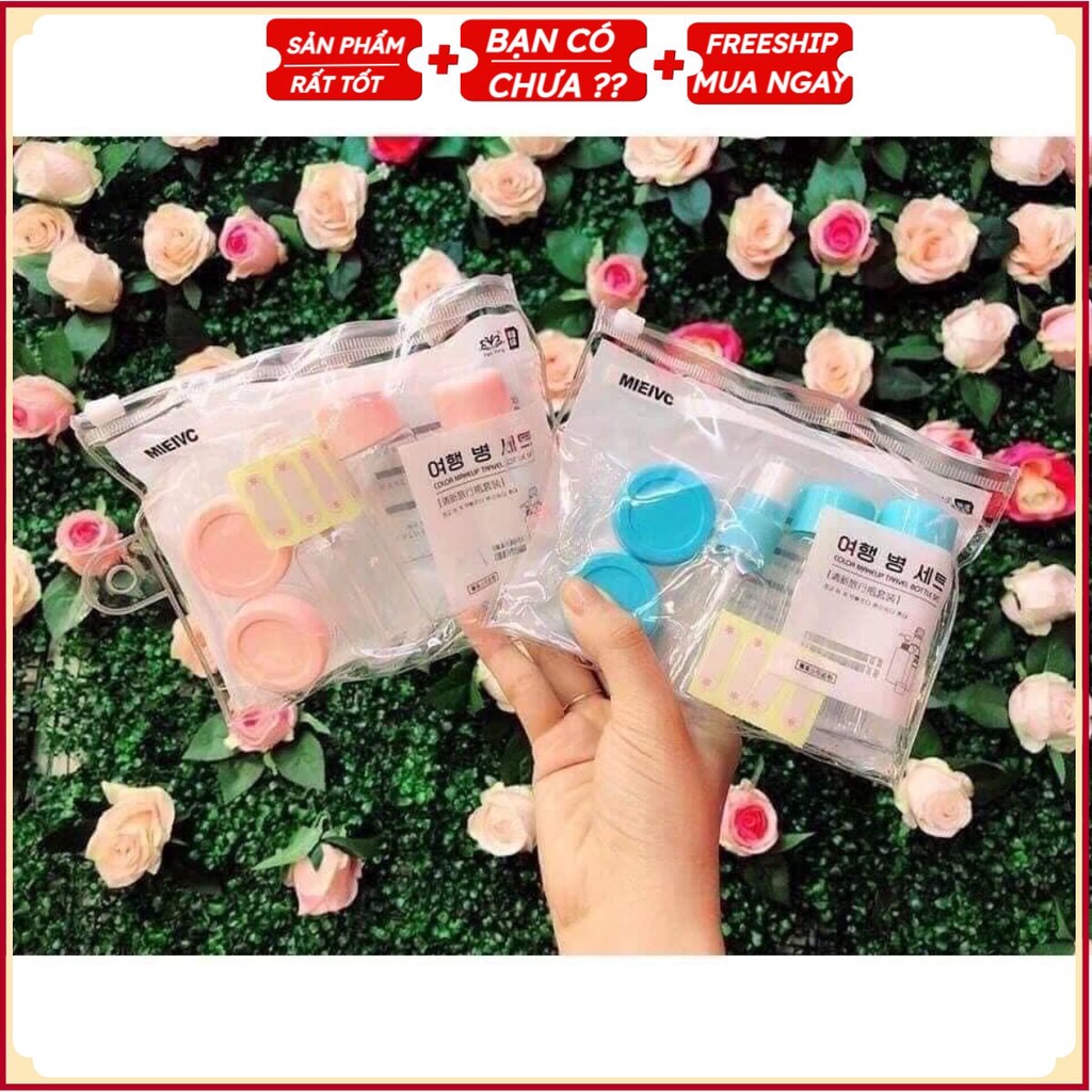 Bộ chiết mỹ phẩm du lịch 7 món