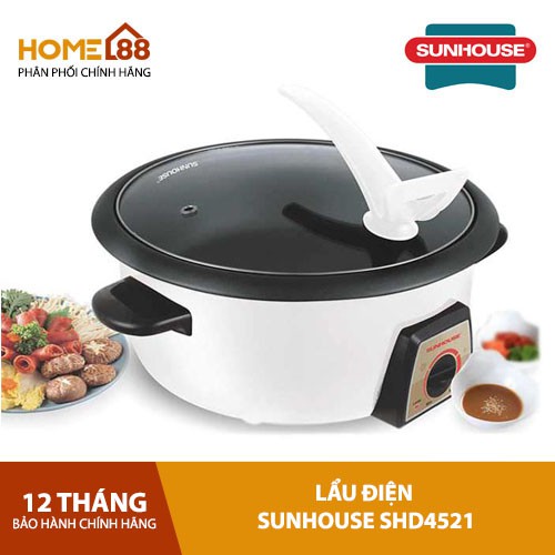 Lẩu điện cao cấp Sunhouse SHD4521 chính hãng giá tốt