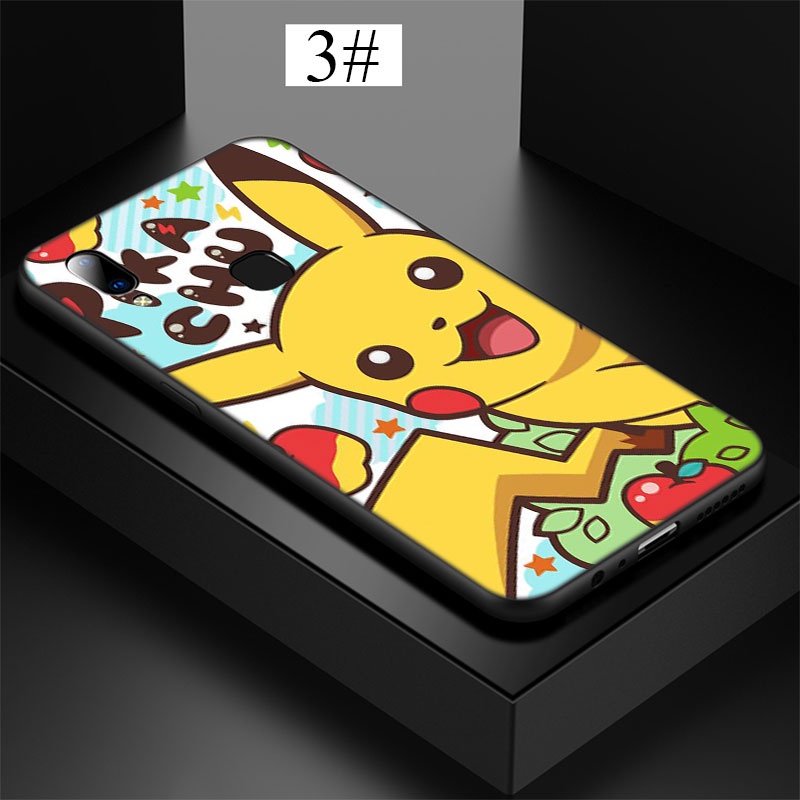 Ốp Điện Thoại Silicon Dẻo In Hình Pokemon FO68 Cho Realme 2 3 5 5S 5i 6i 6 Pro Q A5 9i