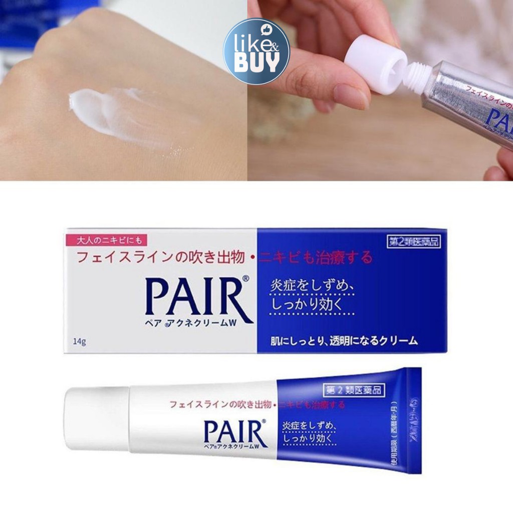 Kem chấm mụn Pair Acne Cream giảm mụn, ngừa thâm Nhật Bản 24g - hàng nội địa Nhật