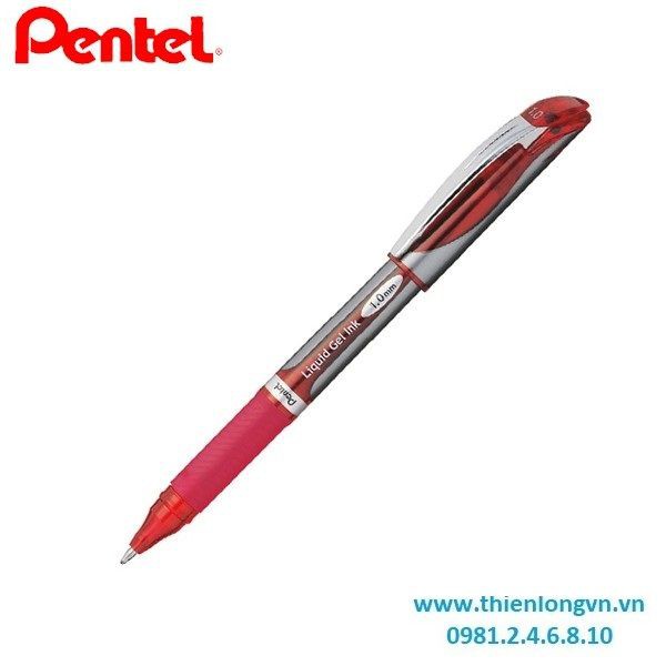 Bút ký nước energel Pentel BL60 mực đỏ; ngòi 1.0mm