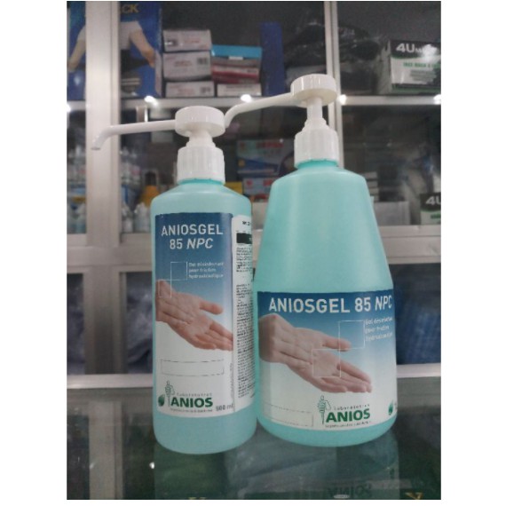 Dung dịch rửa tay khô  Anios Gel Pháp diệt khuẩn tốt cho mọi người