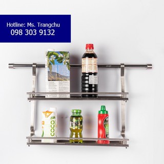 Kệ gia vị- Kệ để gia vị Inox 304 cao cấp