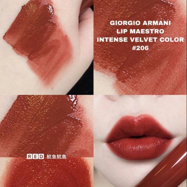 Son  Giorgio Armani Lip Maestro Màu 415, 400, 200, 201, 405 những màu xinh hot nhất.