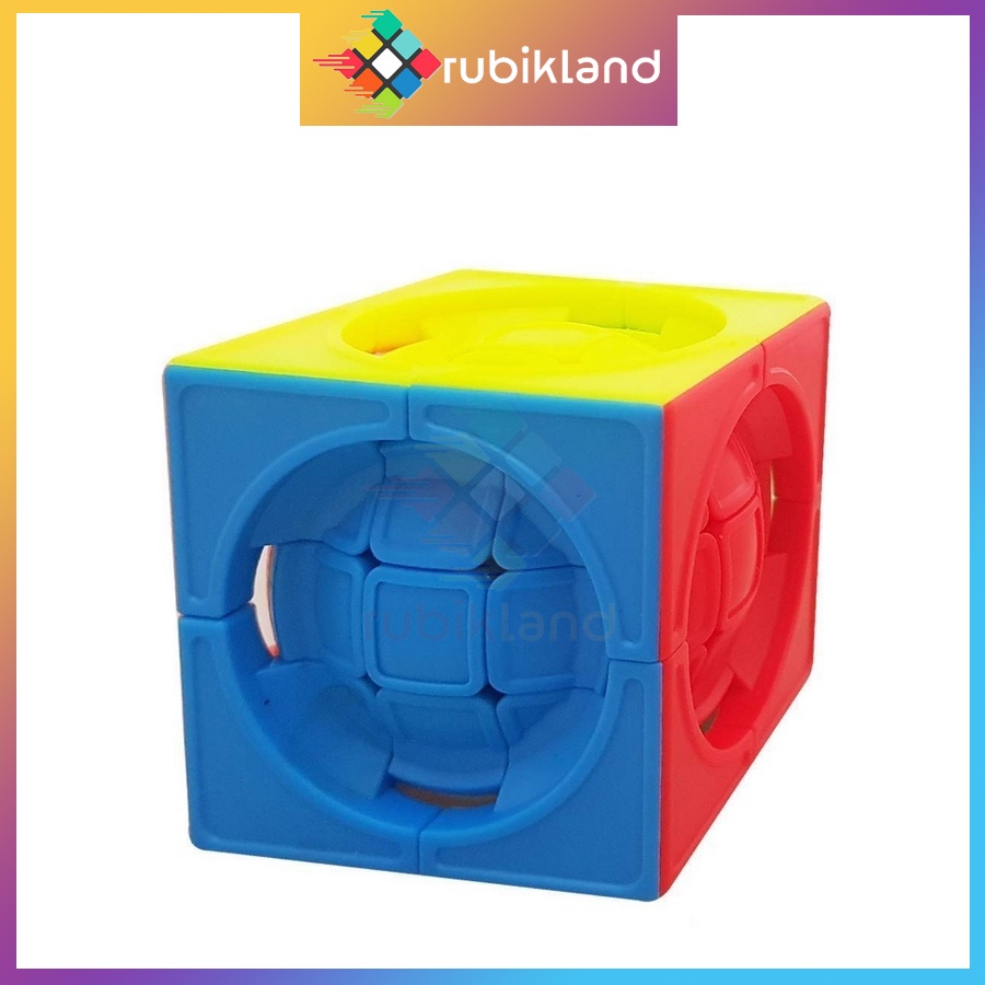Rubik Biến Thể Deformed 3x3 Centrosphere Cube Stickerless Rubic Đồ Chơi Trí Tuệ Trẻ Em