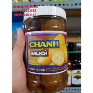 Chanh muối trái hiệu Tấn Lộc