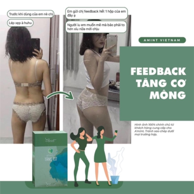 TĂNG VÒNG 3 AMINT (quà tặng chip xinh + thực đơn + các bài tập mông tại nhà + | BigBuy360 - bigbuy360.vn