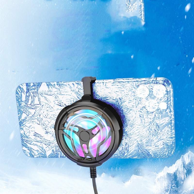 Quạt Tản Nhiệt Nhanh Màu Sắc Nhẹ Thông Dụng Cho Điện Thoại Di Động