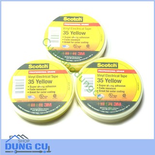 Băng dính điện 3M chính hãng màu vàng