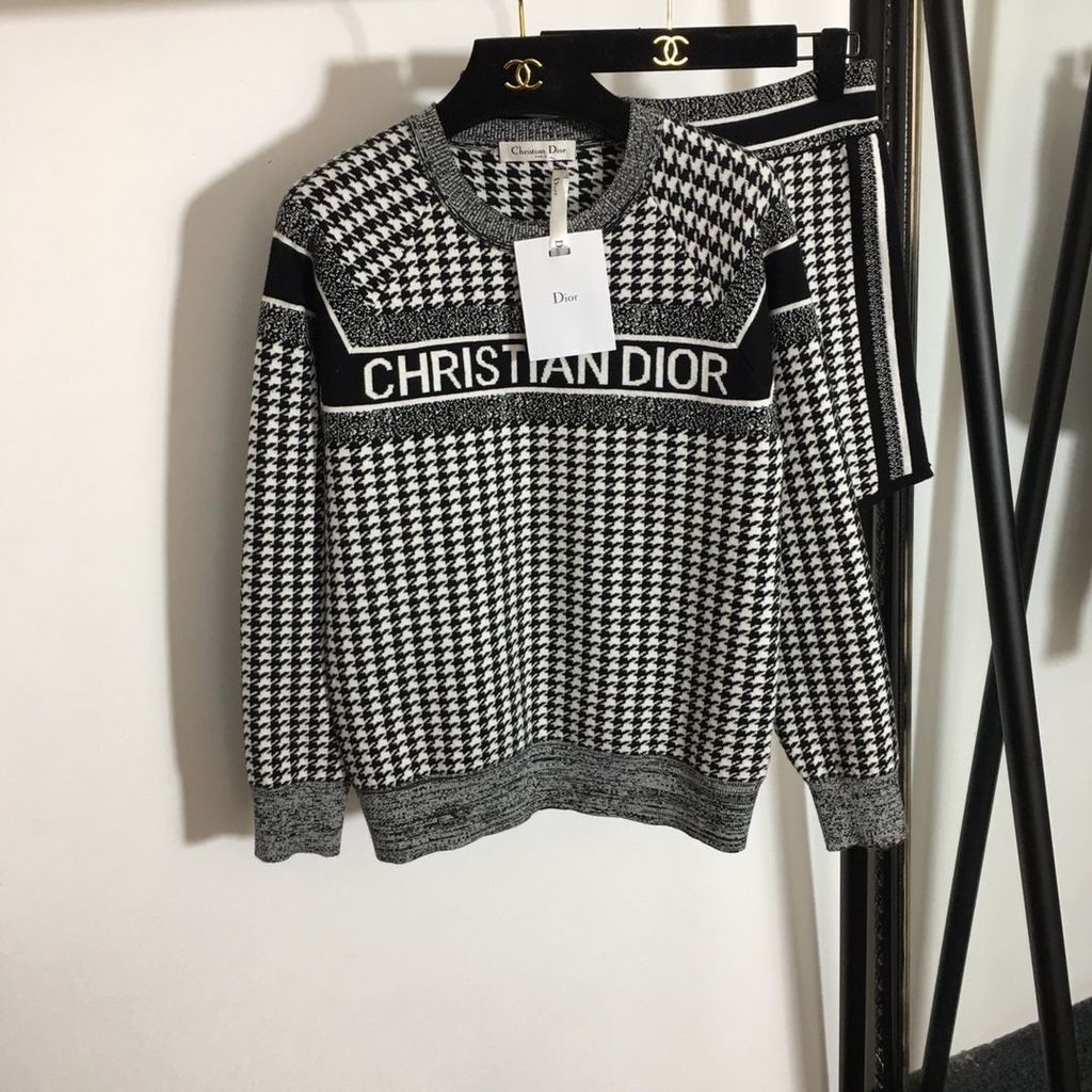 Suit Dior! Xu Hướng Mới Áo Sweater Cotton Nguyên Chất Cho Nam Giới Hàng Có Sẵn!