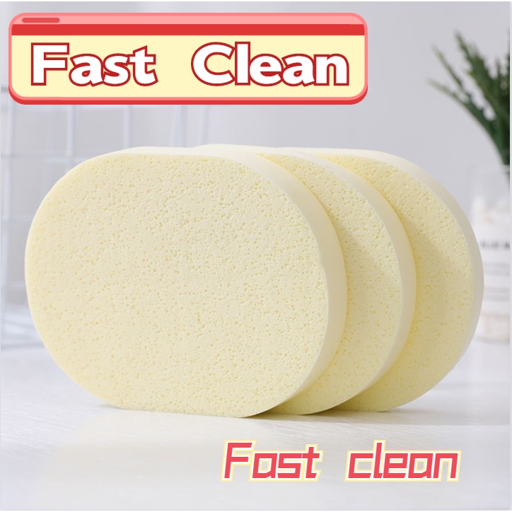 [Hàng mới về] Mút trang điểm siêu mềm hình tròn có thể sử dụng để tẩy trang tiện lợi