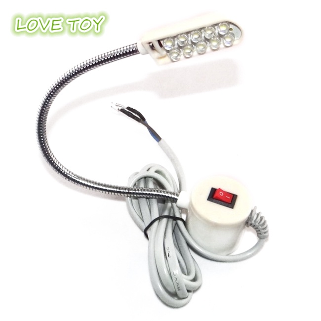 Đèn LED 10 bóng cổ ngỗng gắn máy may