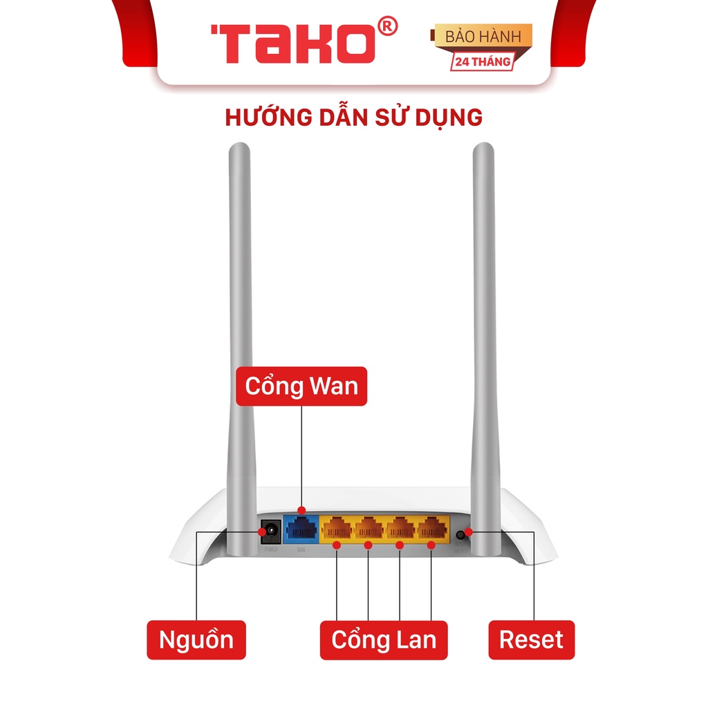 TL-WR840N Router Chuẩn N Không Dây tốc độ 300Mbps