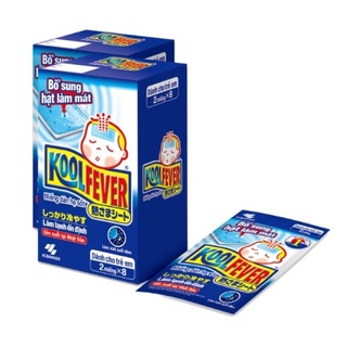 Miếng dán hạ sốt Koolfever (Hộp 16 miếng)