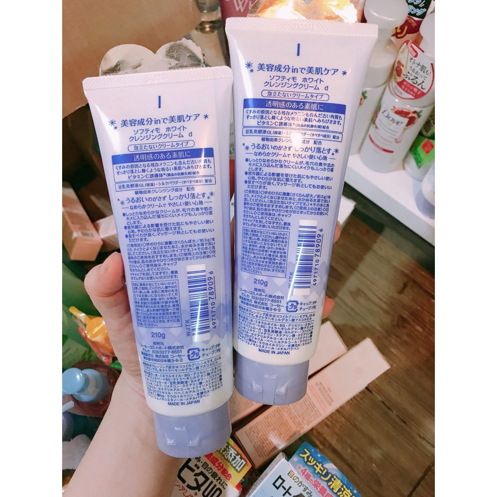 Sữa rửa mặt Kose Softymo Nhật Bản