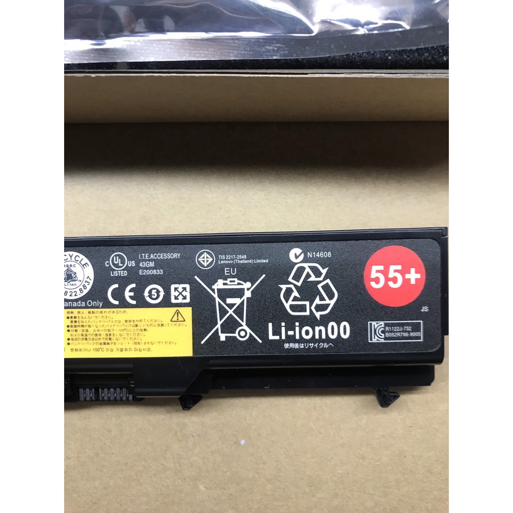 Pin (Original) Lenovo T420 T520 W520 T510 T410 W510 L420 L520 L412 55+ Battery