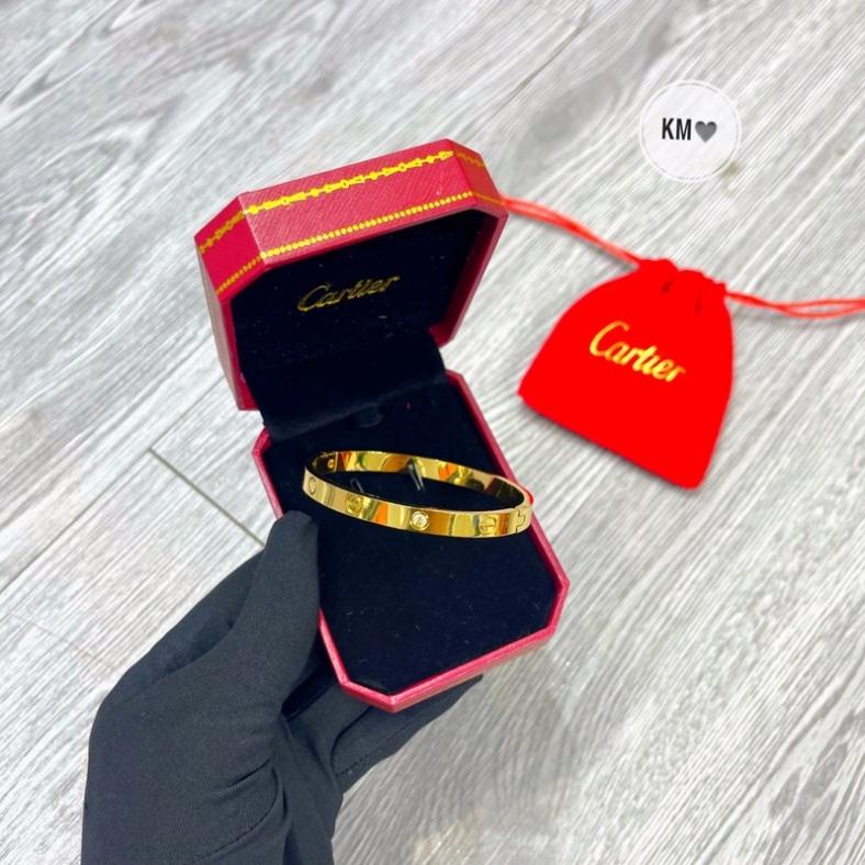 Vòng tay catier titan cao cấp vòng tay nữ - Phụ kiện trang sức Hari korea accessories