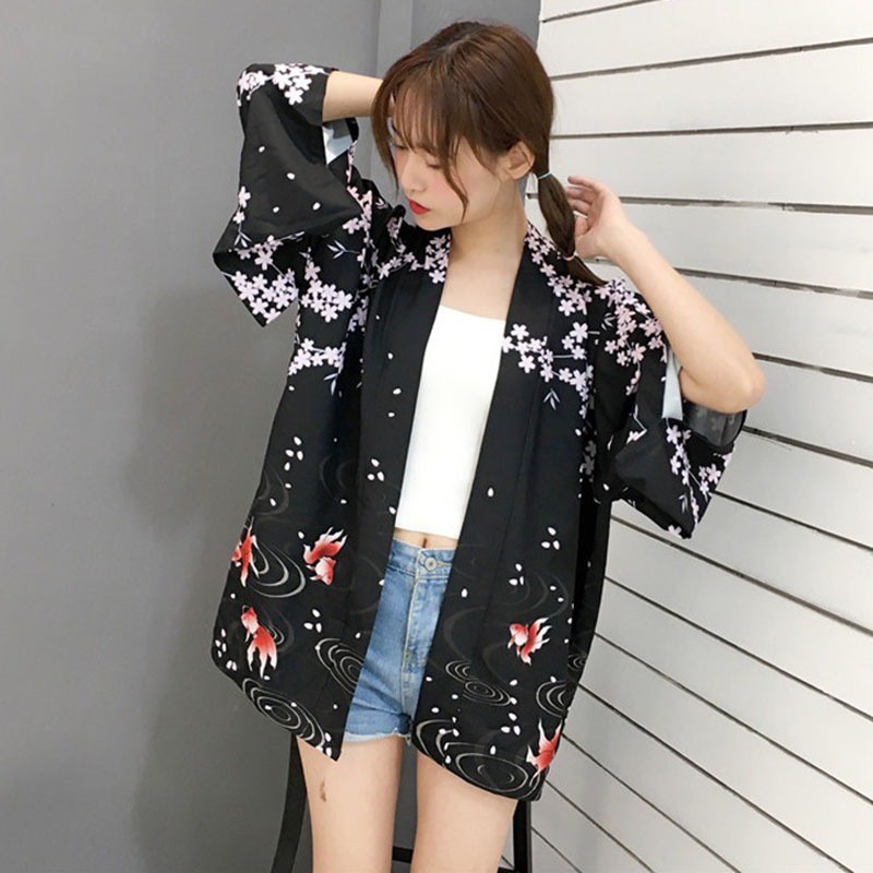 Áo khoác Cardigan tay dài in họa tiết dành cho phái nữ | BigBuy360 - bigbuy360.vn