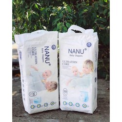 Bỉm NANU nội công nghệ nhật quần hàng sẵn đủ size M50/L50/XL50/XXL50/XXXL50
