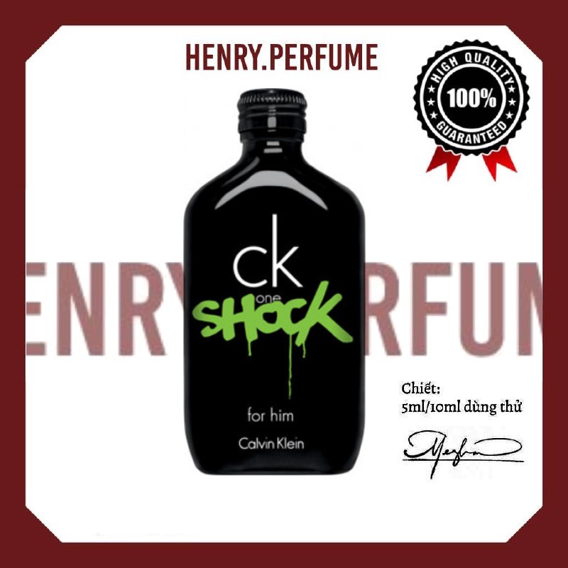⛅ Nước hoa Ck.One Sho.ck for him EDT 10ml ®️