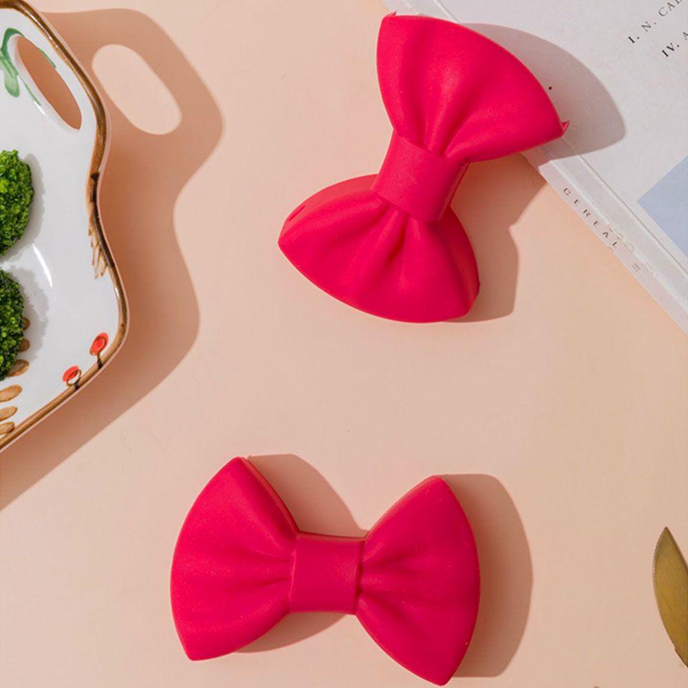 LAKAMIER 2 Chiếc Kẹp Nhấc Nồi Bằng Silicone Chống Trượt Giá Đỡ