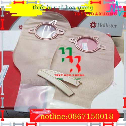 Túi Hậu Môn Nhân Tạo 1 Mảnh Hollister-8631 (Sử Dụng Kẹp) [HỘP 10 TÚI]