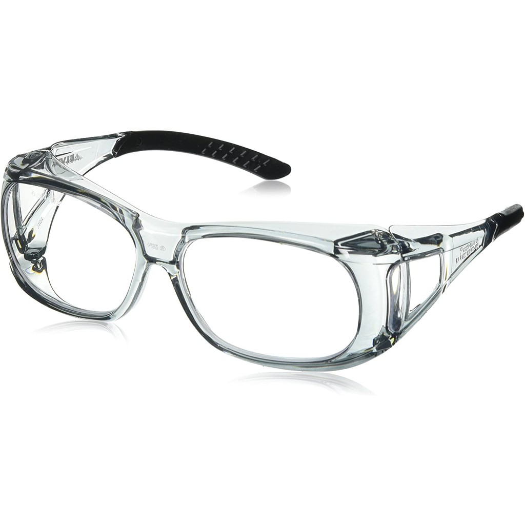 Kính bảo hộ lao động cao cấp Elvex Thinksafe, mắt kính chống bụi, chống tia UV, đeo cùng kính cận, trong suốt - SG37C