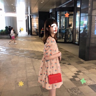 Đầm baby doll xinh cho nàng chân ngắn ullzang.
