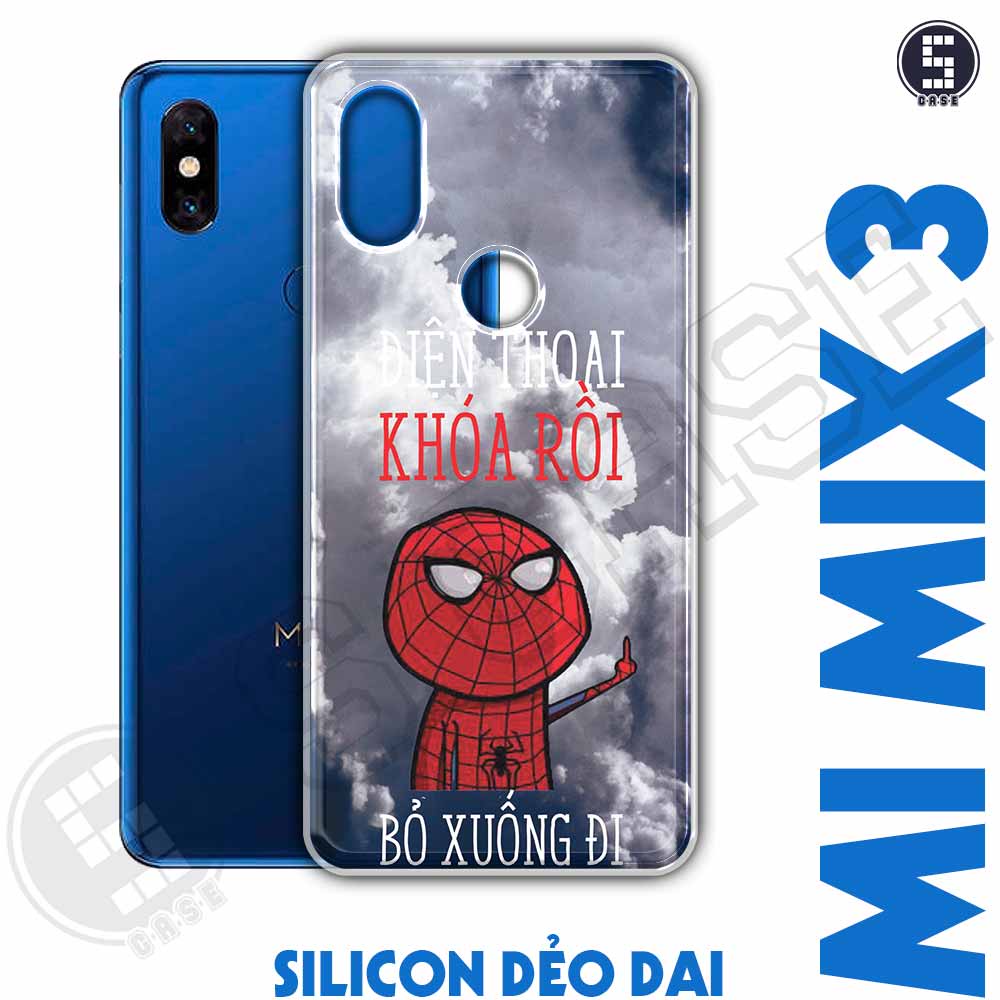 Ốp điện thoại Xiaomi Mi Mix 3 Dẻo Chống Shock Nhiều Mẫu Tuyển Tập 4 A2018-CL4