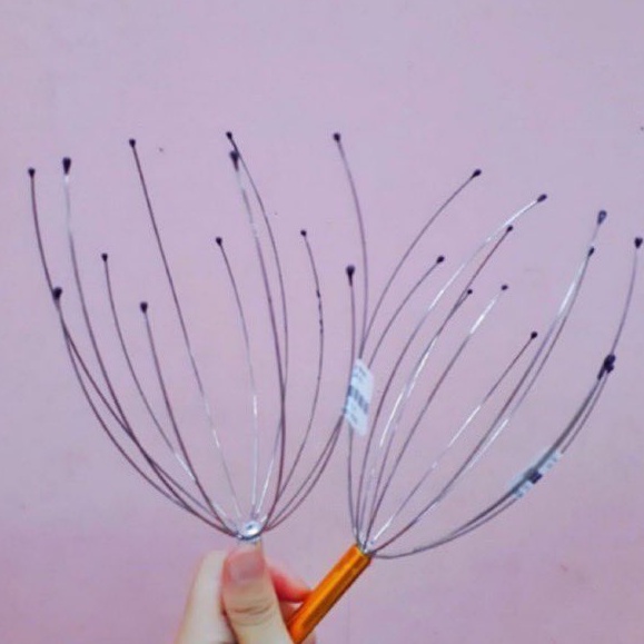 Cây massage đầu thư giãn bạch tuộc, cây matxa đầu