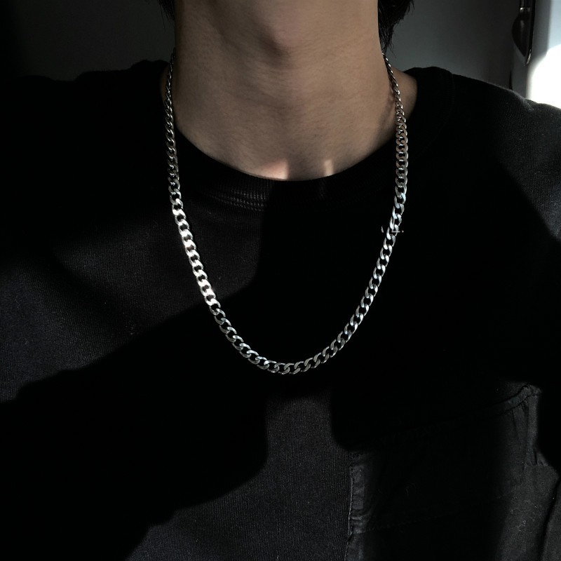 Dây chuyền thép titan phong cách hiphop đường phố sành điệu