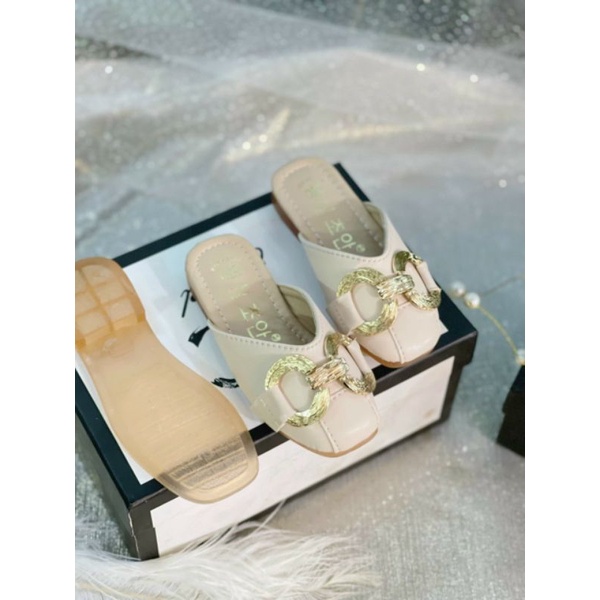 Dép sục trẻ em ,Sục đẹp Cho bé gái, Sục da PU kiểu Hàn Quốc đế  chống trơn trượt cho bé gái 2-10t