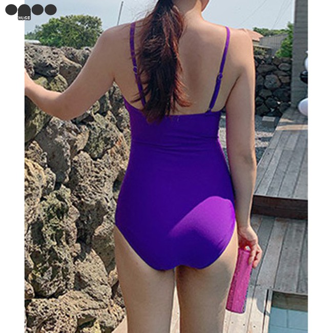 Đồ Bơi Nữ Một Mảnh Màu Trơn Gợi Cảm | BigBuy360 - bigbuy360.vn