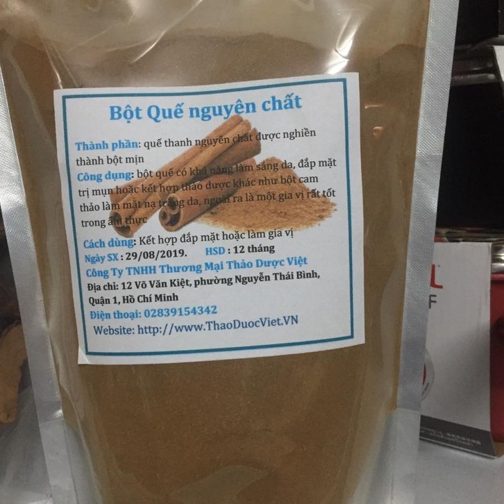 300G BỘT QUẾ NGUYÊN CHẤT