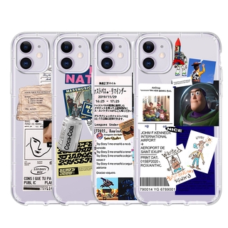 Ốp Lưng Trong Suốt Họa Tiết Hoạt Hình Cho Iphone 15 14 6 6s 6 + 6s + 7 7 7 + 8 + Xs Xr Xsmax 11 11 11 11pro 12Pro 12Pro 12Promax 13 13Pro 13Promax