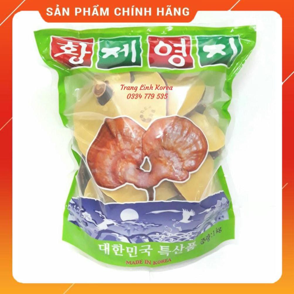 Nấm Linh Chi Hoàng Đế Chính Hãng Hàn Quốc, Túi 1kg