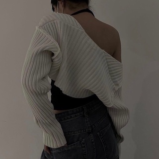 Áo khoác len cardigan nữ dáng lửng thời trang KOBIT