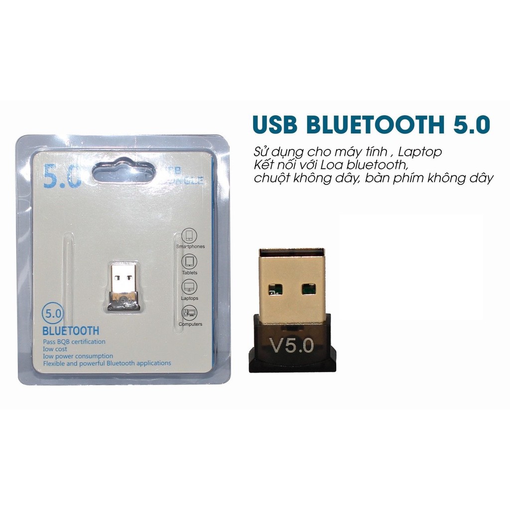 USB BLUETOOTH 5.0 THẾ HỆ MỚI NHẤT CHO LAPTOP,MÁY TÍNH