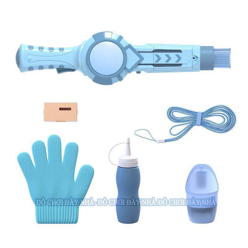 Đồ chơi máy thổi bong bóng khói ma thuật- Đồ chơi đầy nhà