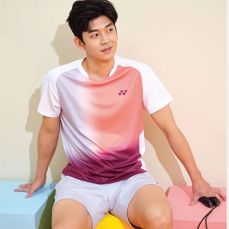 Áo Thun Cầu Lông Tay Ngắn Yonex Thoáng Khí Phong Cách Hàn Quốc Cho Nam Và Nữ