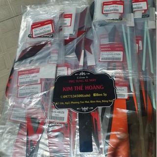 Full bộ tem xe airblade 110 thailand đủ màu ... honda thailand chính hãng