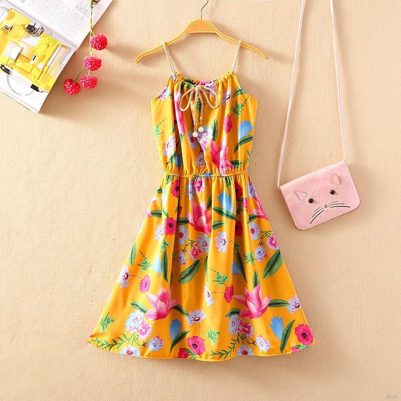 Đầm Sát Nách Hoạ Tiết Hoa Phong Cách Bohomian