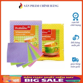 Khăn lau đa năng xốp vải profissimo đức