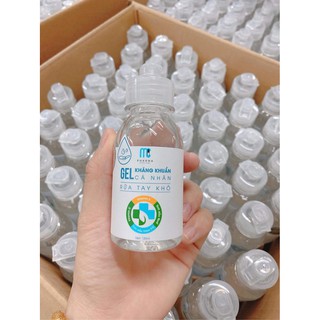 Gel Rửa tay Kháng khuẩn cá nhân 60ml MC Pharma - Dung dịch Sát khuẩn Gel rửa tay khô MC Pharma