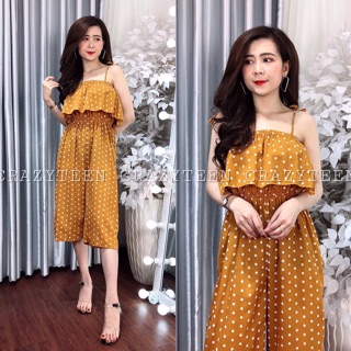 💋💋Jumpsuit dây bi lửng