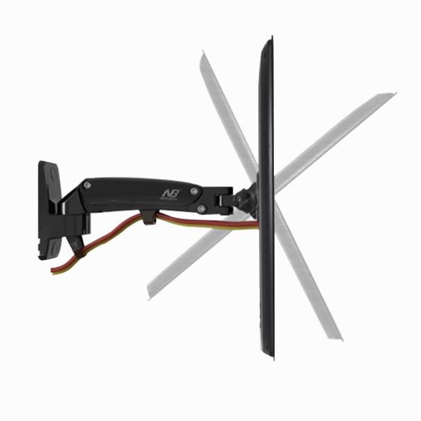Giá Treo Màn Hình Máy Tính North Bayou F120 Lắp Cho Màn Hình Từ 17 inch - 27 inch Hàng Nhập Khẩu Màu Đen