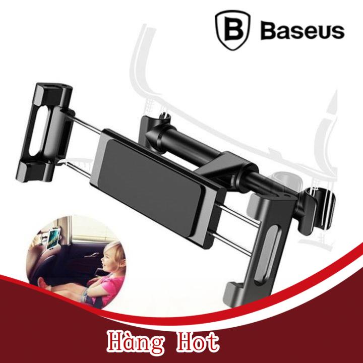 Giá đỡ điện thoại, ipad, máy tính bảng trên ô tô, thương hiệu Baseus SUHZ-01 (Hành Chính Hãng)