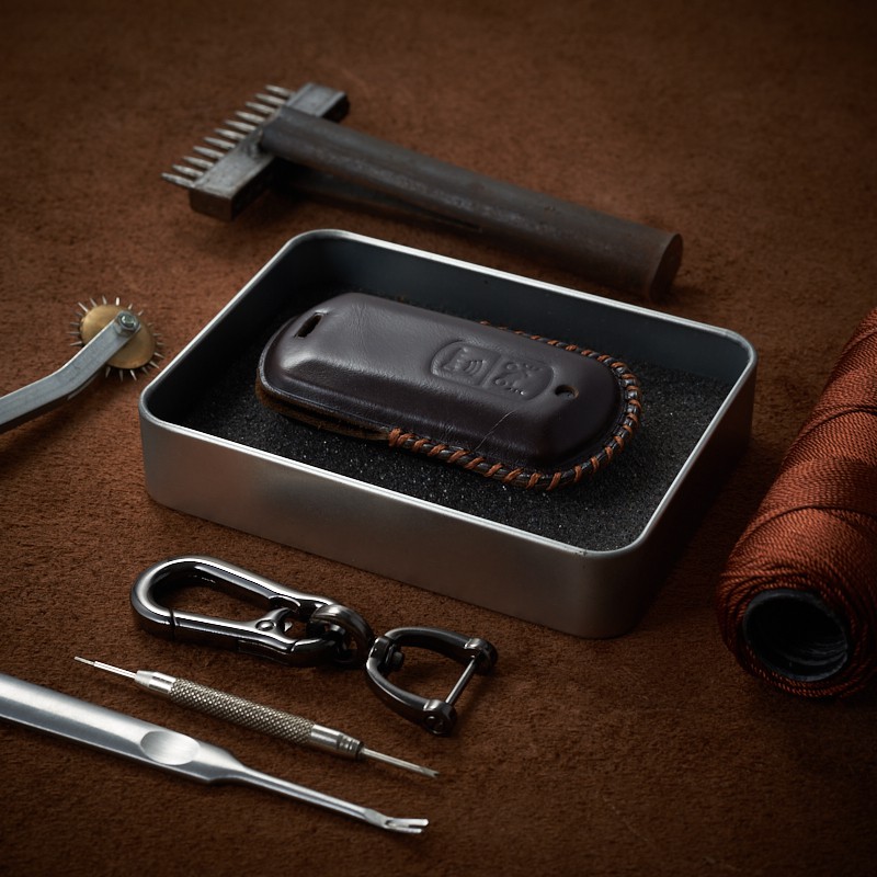 Bao Da Chìa Khóa Handmade Honda Vario Da Bò