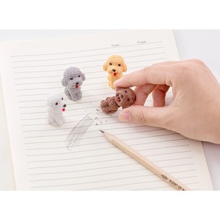 (Ảnh thât) Gôm/Tẩy hình cún đáng yêu