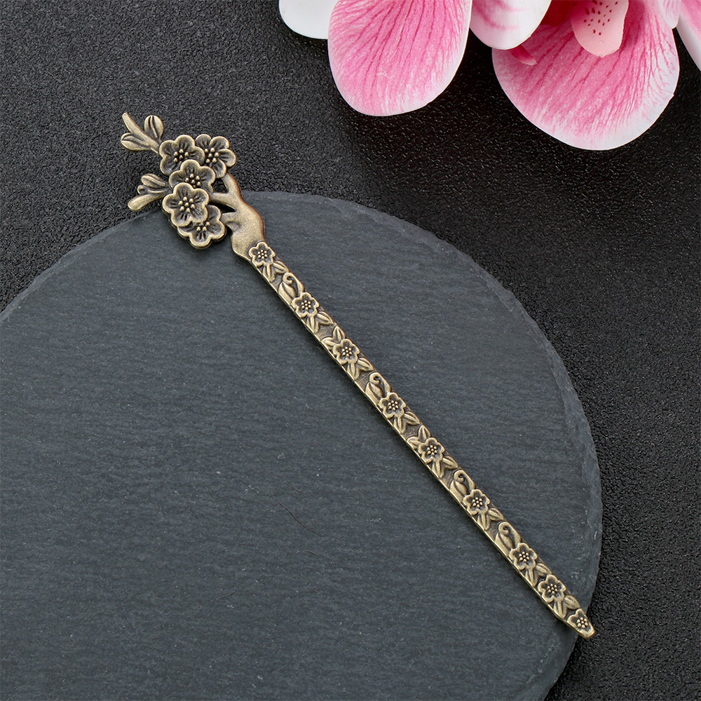 Trâm Cài Tóc Bằng Chất Liệu Kim Loại Thiết Kế Cổ Điển